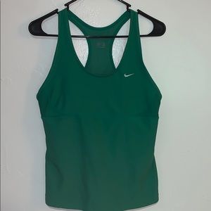 Women’s Green Nike Sports Top